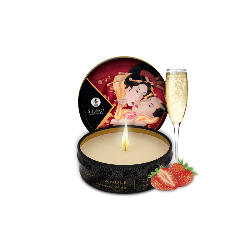 Coffret Coquin : Kit Secret de Geisha à la fraise