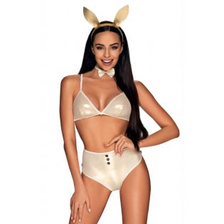 Déguisement Sexy Bunny Girl Doré
