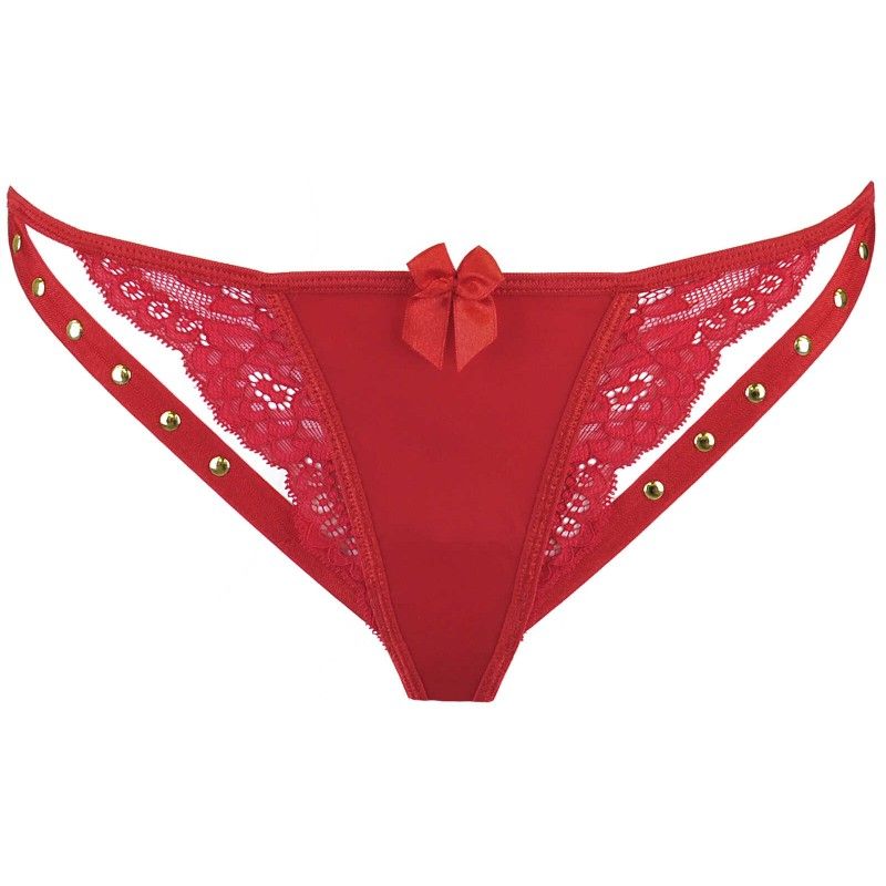 String ficelle dentelle rouge Axami