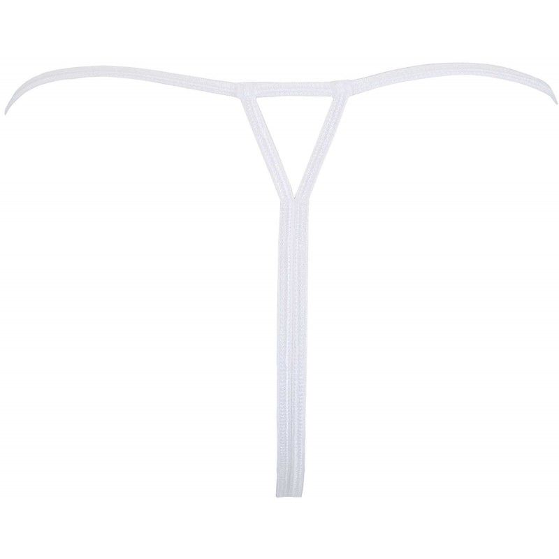String ficelle ouvert blanc