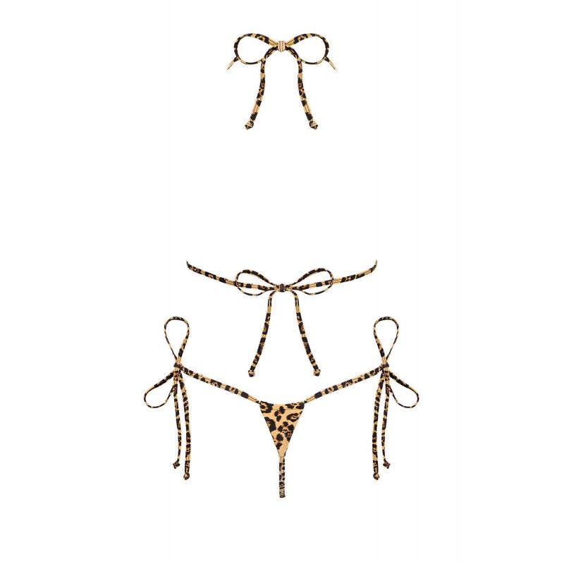Mini bikini string sexy Léopard