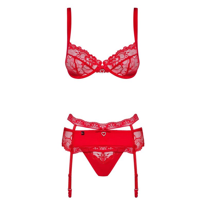 Ensemble Sexy Rouge Obsessive